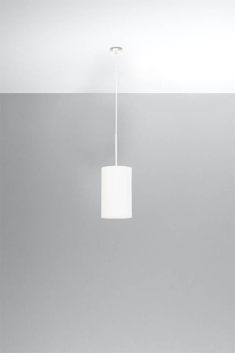 Lustre OTTO 15 blanc + 1x ampoule LED E27 3000K Warm 7.5W 620lm