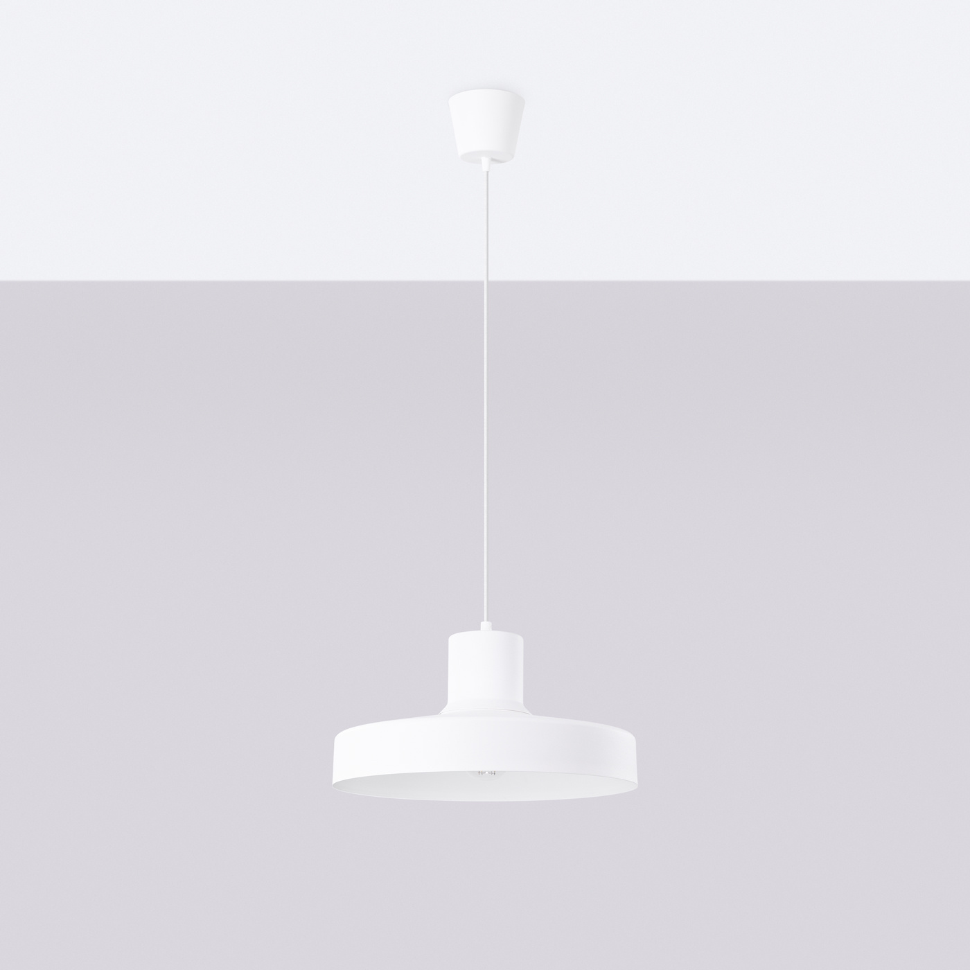 Lampe suspendue BILO biała
