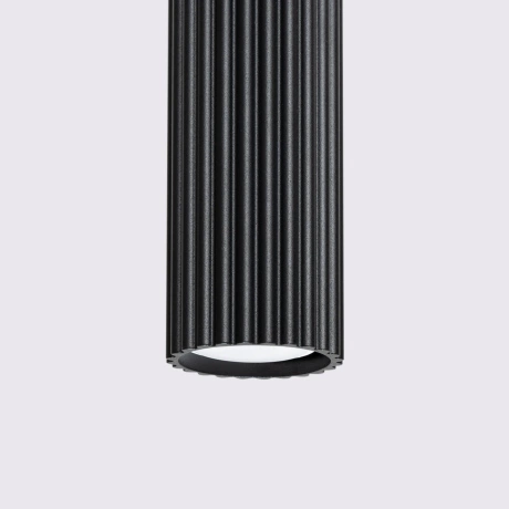 Lampe suspendue KARBON 1 noir