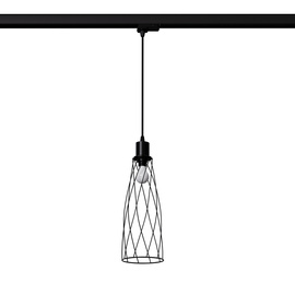SUBA lampe suspendue noire E14 4000K 7,5W 680lm