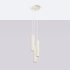 Lampe suspendue KARBON 3P beige