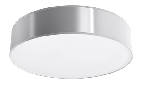 Plafond ARENA 55 GREY + 4x ampoule LED E27 3000K Warm 7.5W 620lm