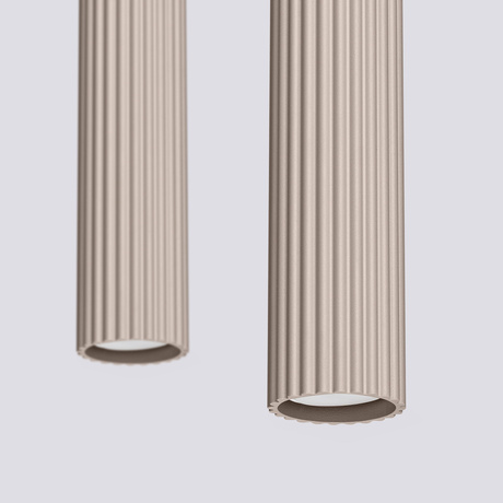 Lampe suspendue KARBON 2 taupe