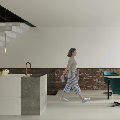 Lampe suspendue MOZAICA 3L noir/doré