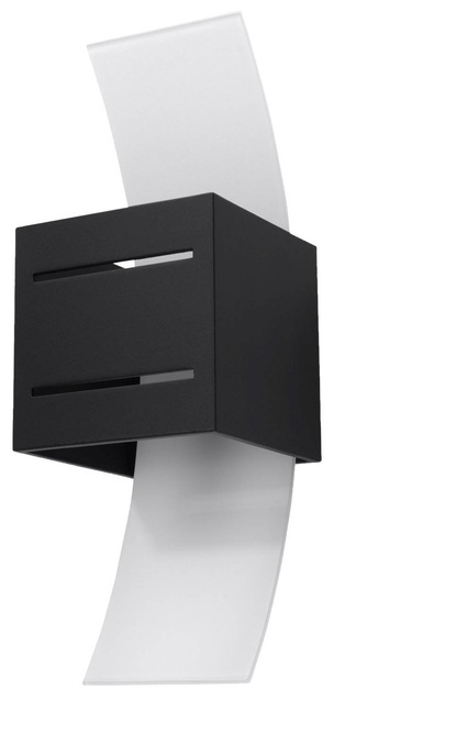 Applique LORETO noir + 1x ampoule LED G9 3000K Warm 4.5W 510lm