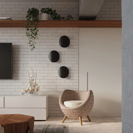 Applique SENSES noir