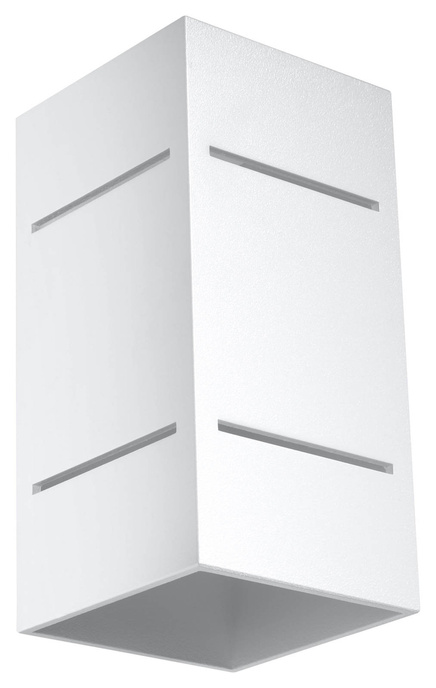 Applique BLOCCO blanc + 1x ampoule LED G9 4000K froide 4.5W 530lm