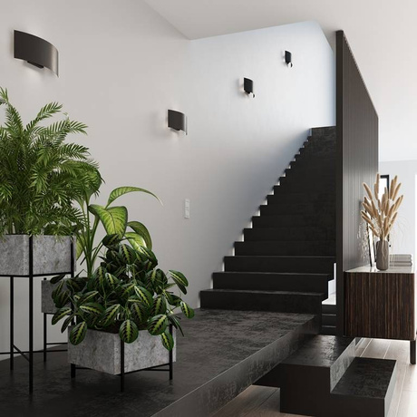 Applique MAGNUS noir + 2x ampoule LED G9 4000K Cold 4.5W 530lm