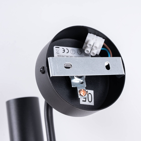 Applique VECTOR noir + 1X ampoule LED E27 3000K 7W 760lm