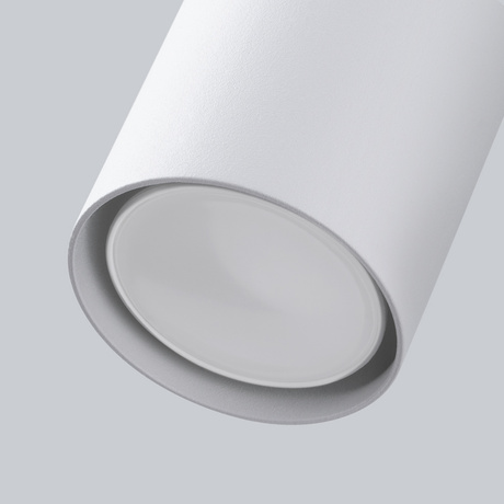 Applique LEMMI 1 blanche + 1x ampoule LED GU-10 4000K froide 7W 530lm