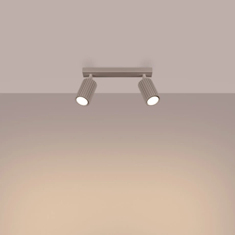 Plafonnier KARBON 2 taupe