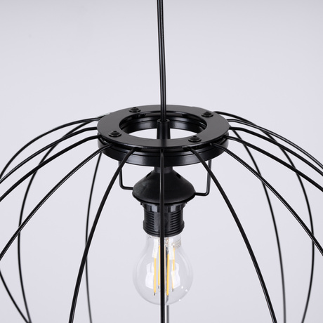 Lampe suspendue ZIRO noir