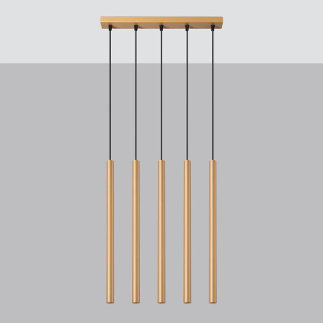 Lampe suspendue PASTELO 5L or