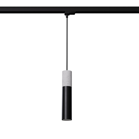 BORGIO lampe suspendue noire GU10 4000K 7W 530lm