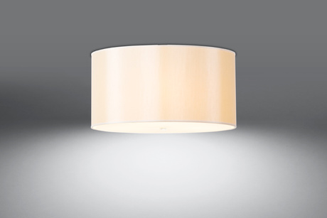 Plafond OTTO 50 blanc + 5x ampoule LED E27 4000K Froid 7.5W 650lm