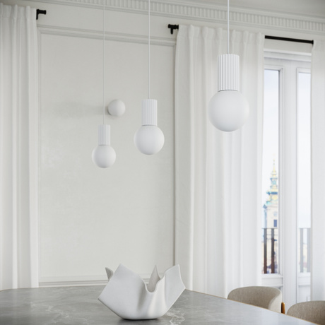 Lampe suspendue HALO 1 blanc