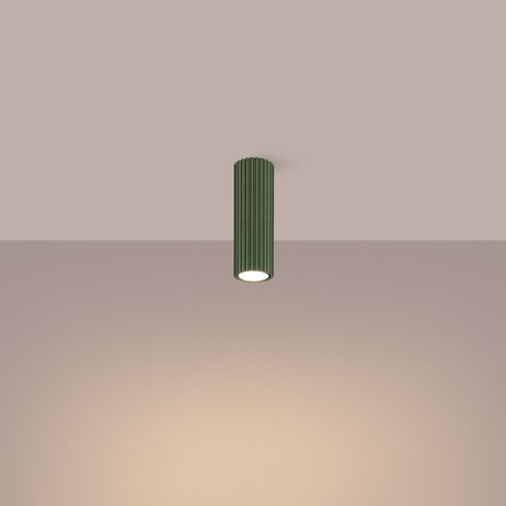 Plafonnier KARBON 20 vert olive