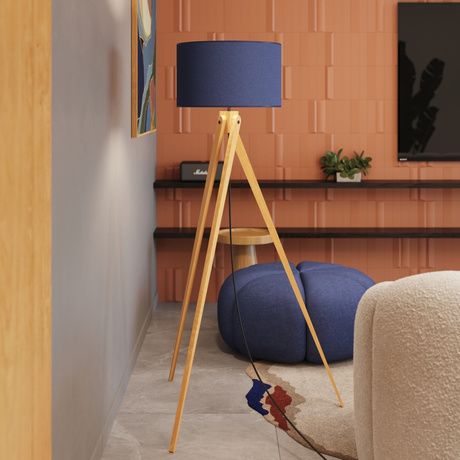 Lampadaire NATT navy