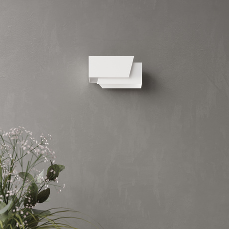 Applique PIEGARE blanc + 1x ampoule LED G9 3000K Warm 4.5W 510lm