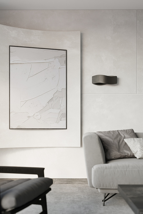 Applique TILA 30 noir + 1x ampoule LED G9 4000K froide 4,5W 530lm