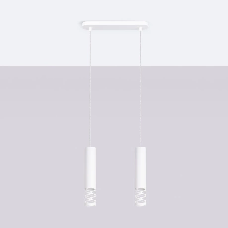 Lampe suspendue LIRO 2 blanc