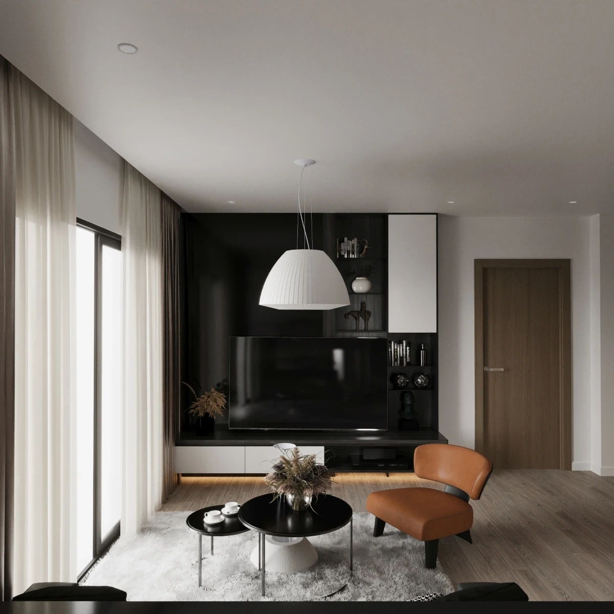 Lustre BELLA 60 blanc