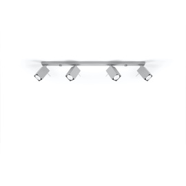 Plafonnier MERIDA 4L gris