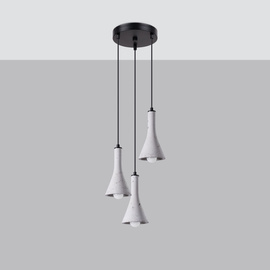 Lampe suspendue REA 3P béton