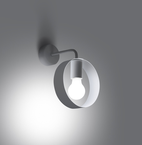 Applique TITRAN 1 blanc + 1x ampoule LED E27 4000K Froid 7,5W 690lm