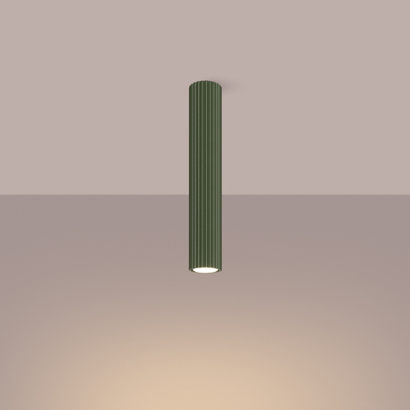 Plafonnier KARBON 40 vert olive