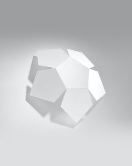 Applique PENTA blanche + 2x ampoule LED G9 3000K Warm 4.5W 510lm