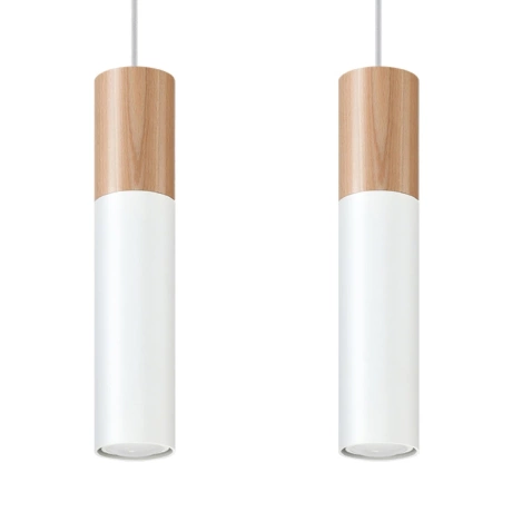 Lampe pendante PABLO 2 blanc
