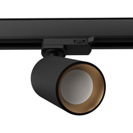 TIVA noir GU10 3000K 7W 540lm