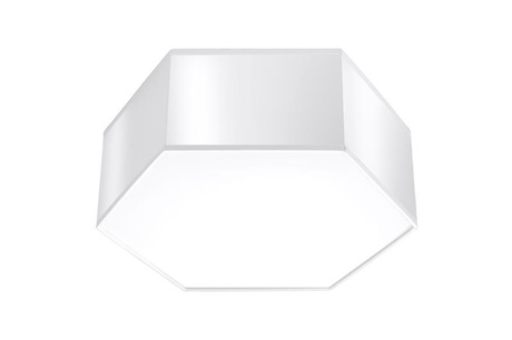 Plafond SUNDE 11 blanc + 2x ampoule LED E27 4000K Froid 7.5W 650lm