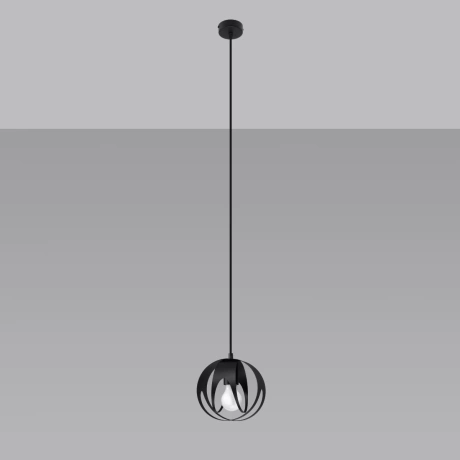 Lampe pendante TULOS 1 noir