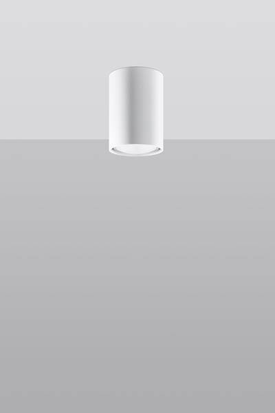 Plafond LAGOS 10 blanc +1x ampoule LED GU-10 4000K Froid 7W 630lm