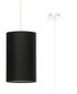 Lustre OTTO 15 noir + 1x ampoule LED E27 3000K Warm 7.5W 620lm