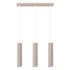 Lampe suspendue KARBON 3L taupe