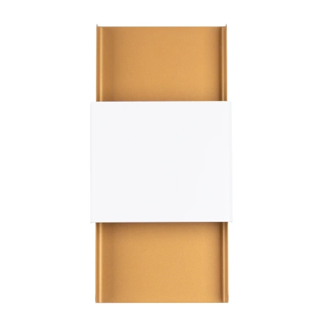 Applique DURLIN or/blanc