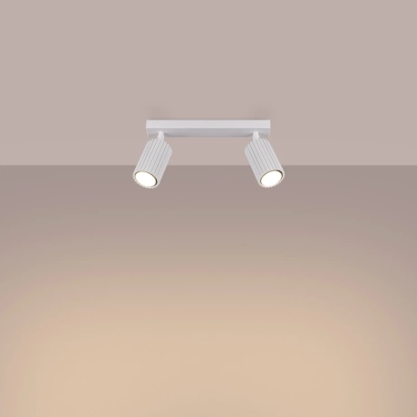 Plafonnier KARBON 2 blanc