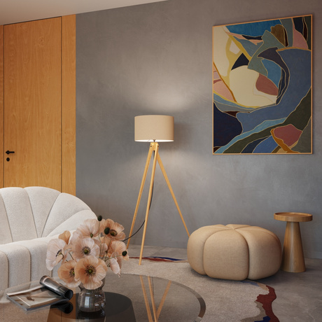 Lampadaire NATT beige