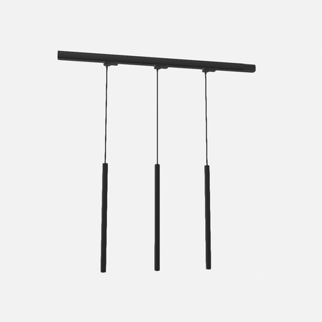 Lampe suspendue, 3 points, système de rail triphasé, PASTELO