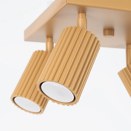 Plafonnier KARBON 4 or