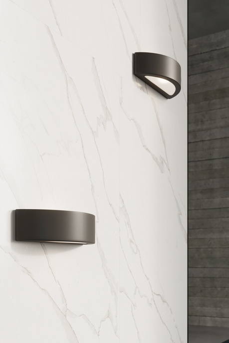 Applique en céramique ATENA noir + 1x ampoule LED E27 3000K Warm 7.5W 620lm