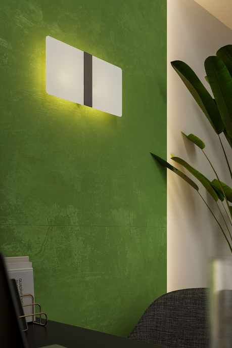 Applique AZALIA + 2x ampoule LED G9 4000K Cold 4.5W 530lm