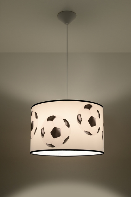 LAMPE PENDANTE A 40 + 1x ampoule LED E27 4000K Froid 7,5W 650lm