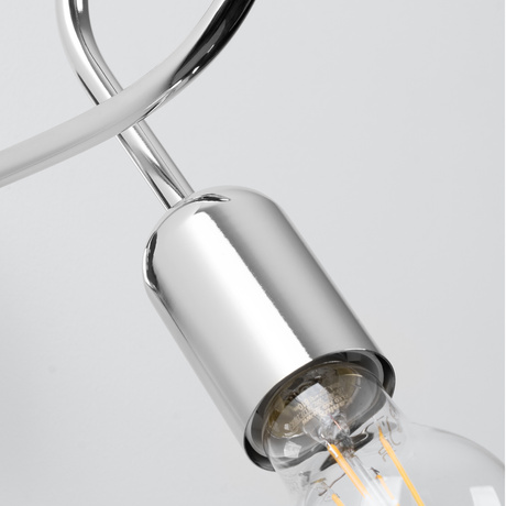 Applique SUPEŁ chrome + 1X ampoule LED E27 3000K 7W 760lm