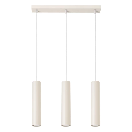 Lampe suspendue LAGOS 3L beige