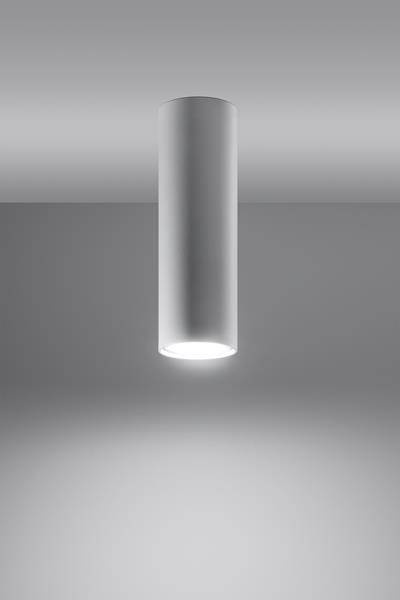 Plafond LAGOS 20 blanc + 1x ampoule LED GU-10 3000K Warm 7W 620lm