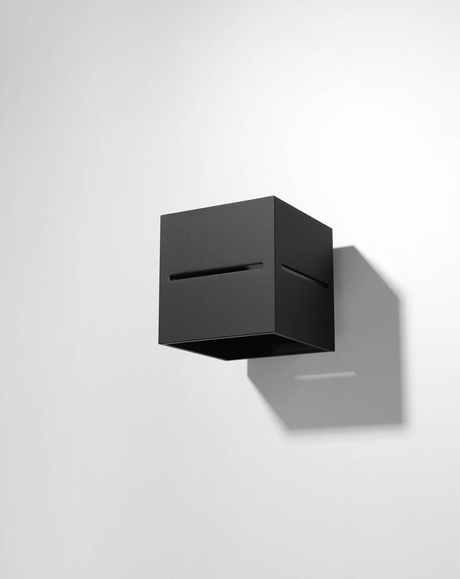 Applique LOBO noire + 1x ampoule LED G9 3000K Warm 4.5W 510lm